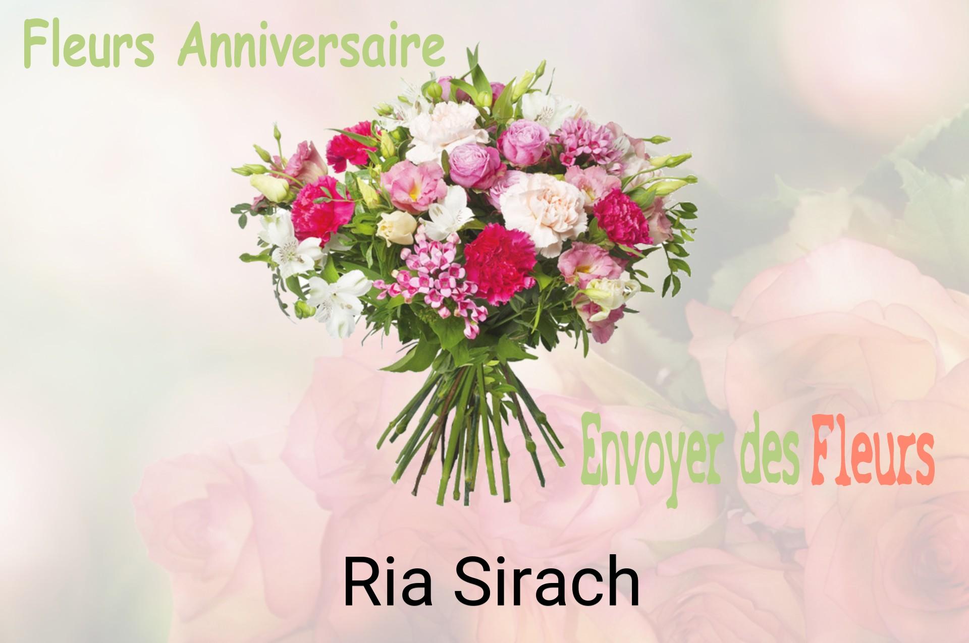 Bouquet de fleurs d’anniversaire livré à Ria-Sirach